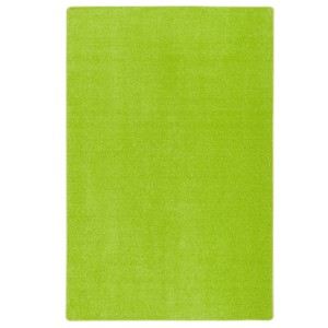 Grasgrüner Snapstyle Trend Velours Teppich Joy, 160x200cm, Kurzflorteppich.