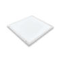 Quadratisches, blendfreies ENOVALITE LED Aufbaupanel 60x60 cm in Weiß für Deckenmontage.