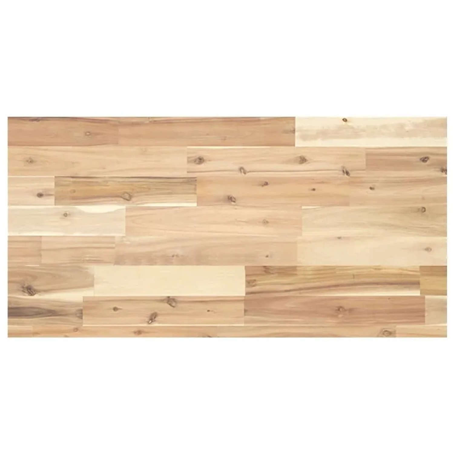 vidaXL Schweberegal 60x40x4 cm Massivholz Akazie Unbehandelt 3279471