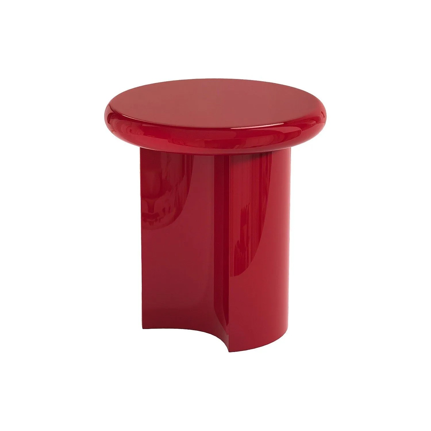 Vente-unique Beistelltisch Sobina Rot 50 cm