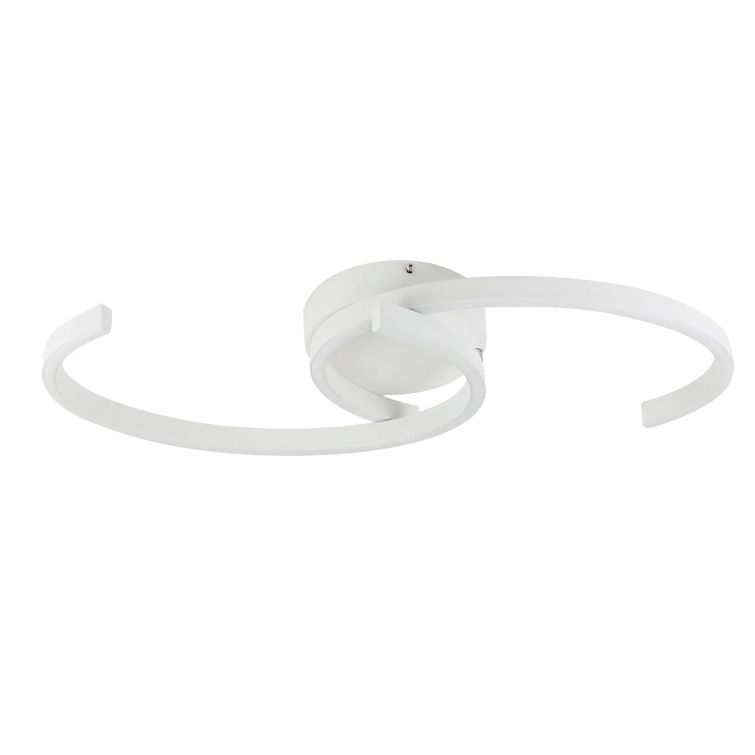 NETTLIFE LED Deckenleuchte aus Metall L60cmWeiß-2