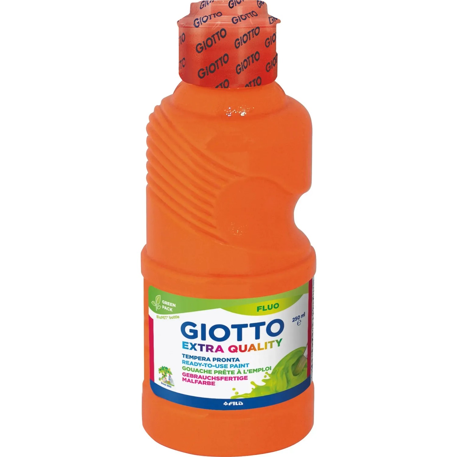 Giotto Temperafarbe – Veronesisch Grün – 6 Tuben à 21 Ml – Für Papier, Karton, Holz – Gebrauchsfertig