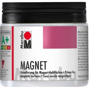 Marabu Magnetgrundierung, 475 ml Dose. Acrylgrundierung für magnetische Flächen zum Schablonieren.