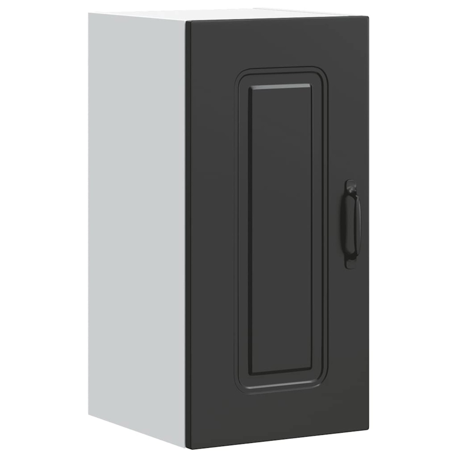 vidaXL Küchen-Hängeschrank Kalmar Schwarz Holzwerkstoff 853538 günstig online kaufen
