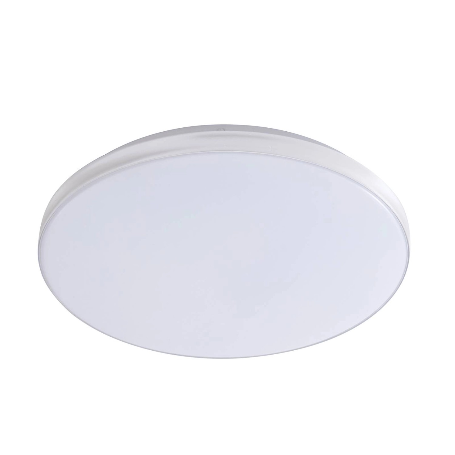 Lindby LED Deckenleuchte Comora 10013344 Modern in Chrom aus Metall 1-flammig Badezimmerleuchte