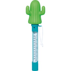 Bestway Poolthermometer in Kaktusform zum Messen der Wassertemperatur im Pool.