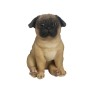 Deko-Figur: Mops Welpe (22cm) für Haus und Garten.