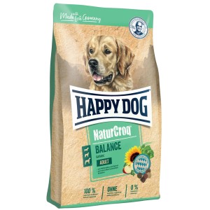 Happy Dog Natur Croq Balance, 15kg Trockenfutter für Hunde mit normalem Energiebedarf.