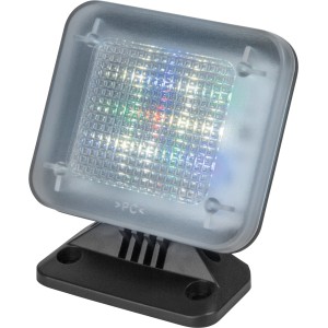 TV-Simulator zur Einbrecher-Abschreckung mit LED-Flackern, Alarmanlage.