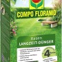 Packung Compo Rasen-Langzeitdünger 3 kg. Sorgt für einen dichten, grünen Rasen.