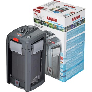 Eheim Außenfilter Professionel 4+ 350T mit Thermofilter und Verpackung.