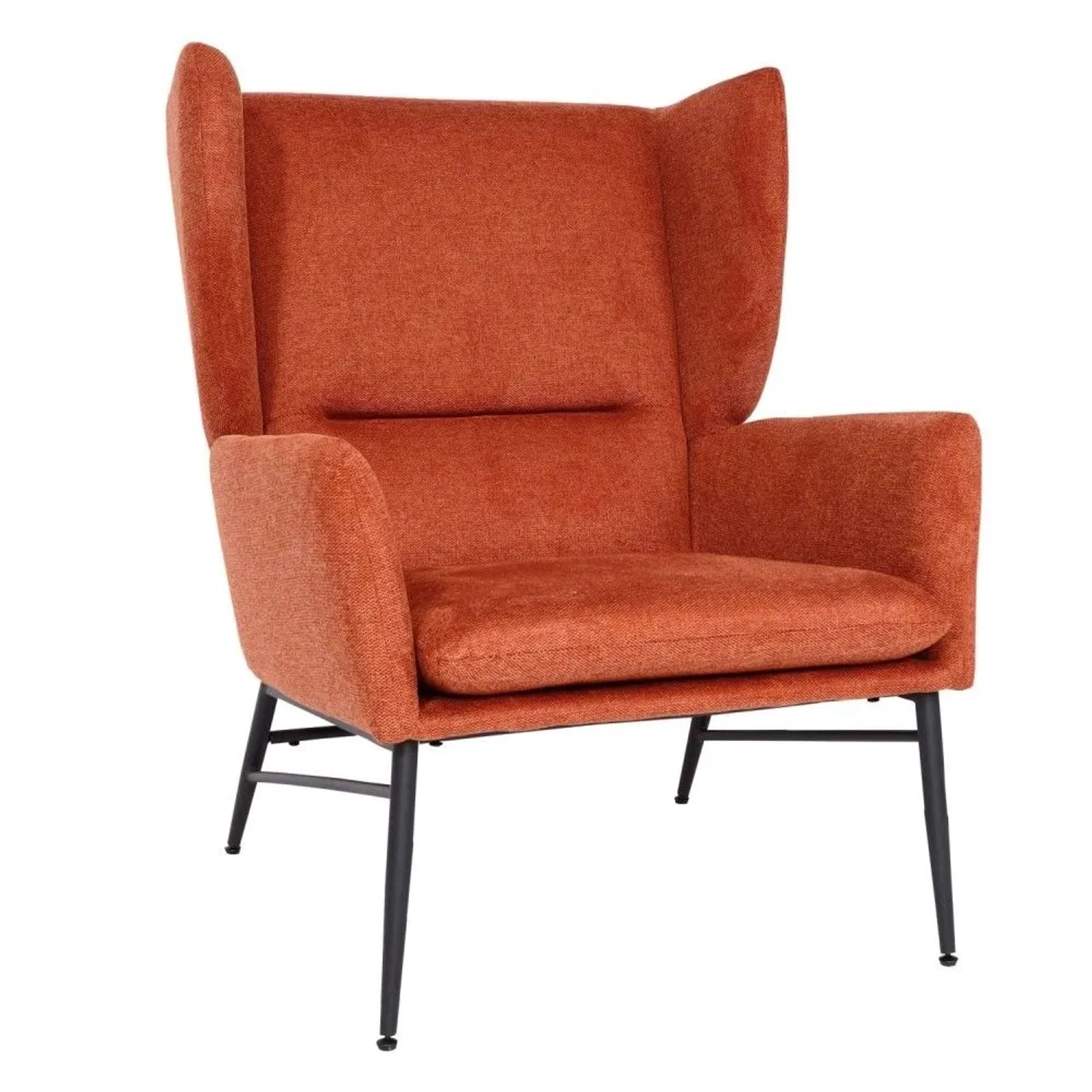 MCW Lounge-Sessel L62 Terracotta-Braun