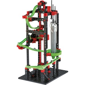 Fischer Kugelbahn Dynamic M mit Klangbauteilen, eine spannende Geschenkidee für Tüftler.