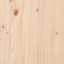 Helle Kiefernholzmaserung mit deutlichen Ästen. Detailansicht des Natur-Massivholzes für Couchtische.