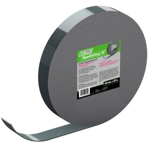 Icutec Nageldichtung PE, 50mm x 20m Rolle, Dämmstoffzubehör für Regensicherheit.