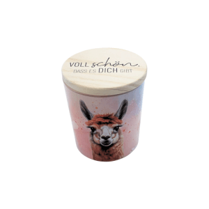 Dekohelden24 Duftkerze Aromakerze Kerze im Glas Blütenduft L/B/H 7 x 7 x 9 cm 30h Brenndauer 140g
