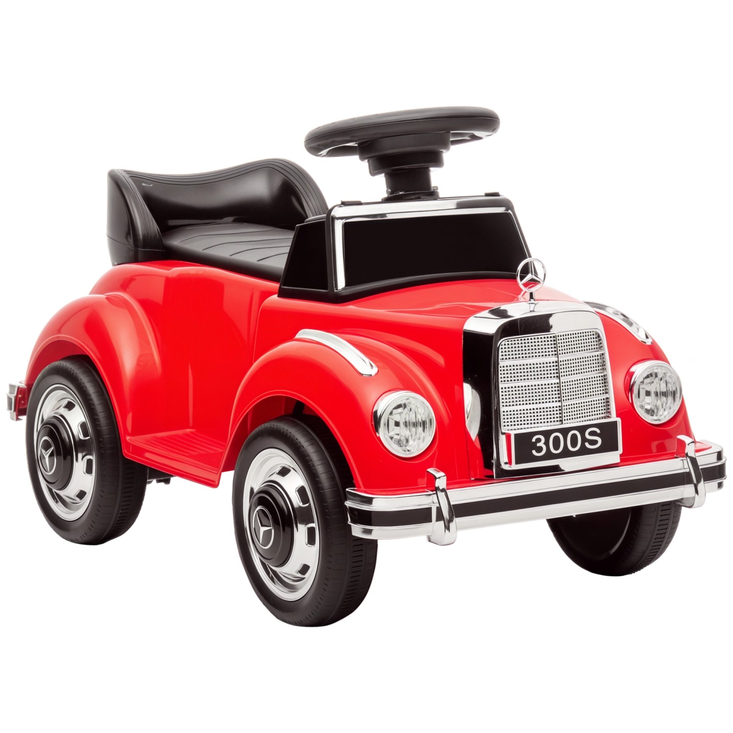 AIYAPLAY Rutschauto mit Kippschutz für 18-48 Monaten 77,5 x 41,5 x 45 cm Rot