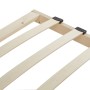 Homestyle4u Lattenrost 90x200 cm, braun, mit Holzrahmen und Federholzleisten.