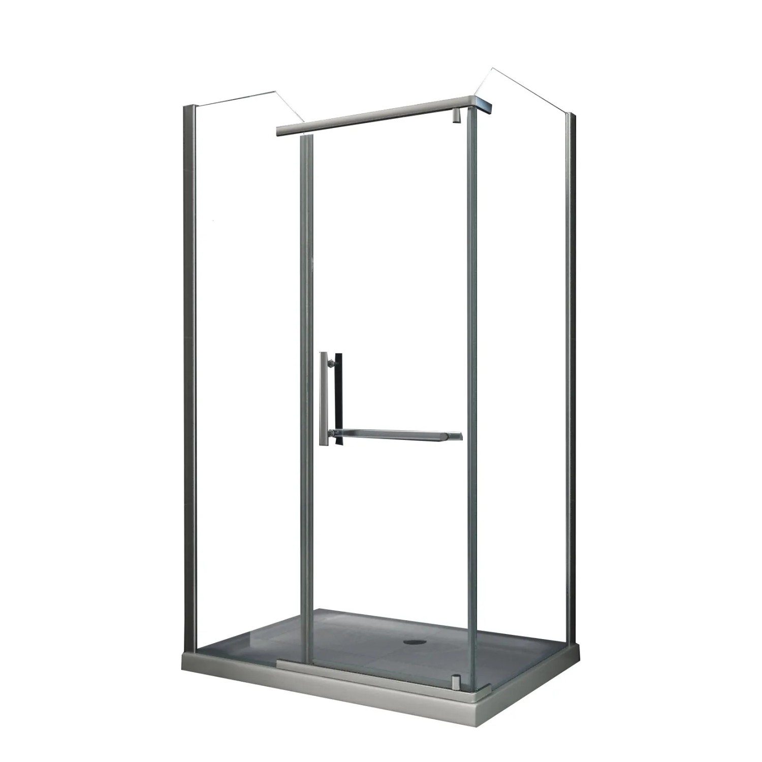 Glasdeals Duschkabine 8 mm Glas Dusche VITA 120 x 90 x 195 cm 3001