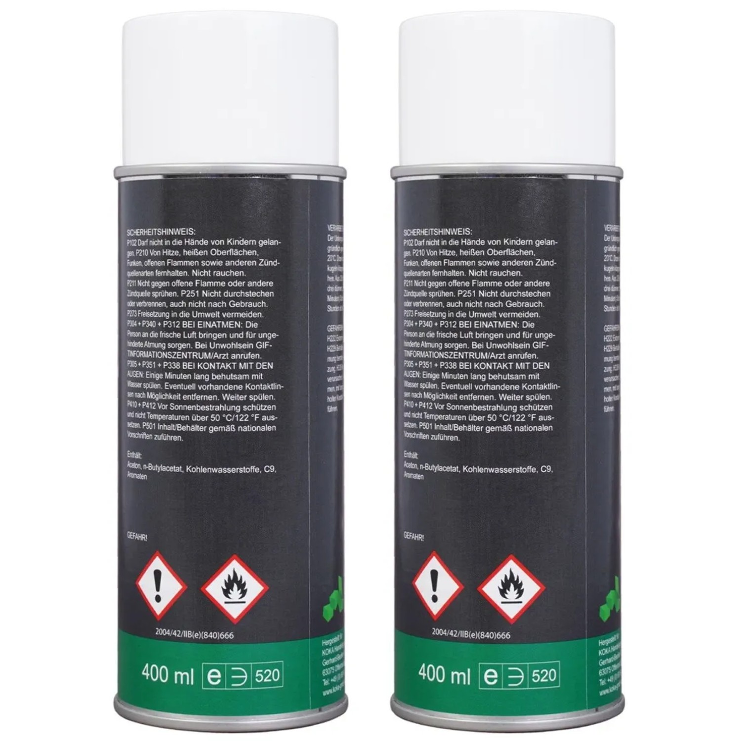 KOKA 2x Antifouling Spray Schwarz_2