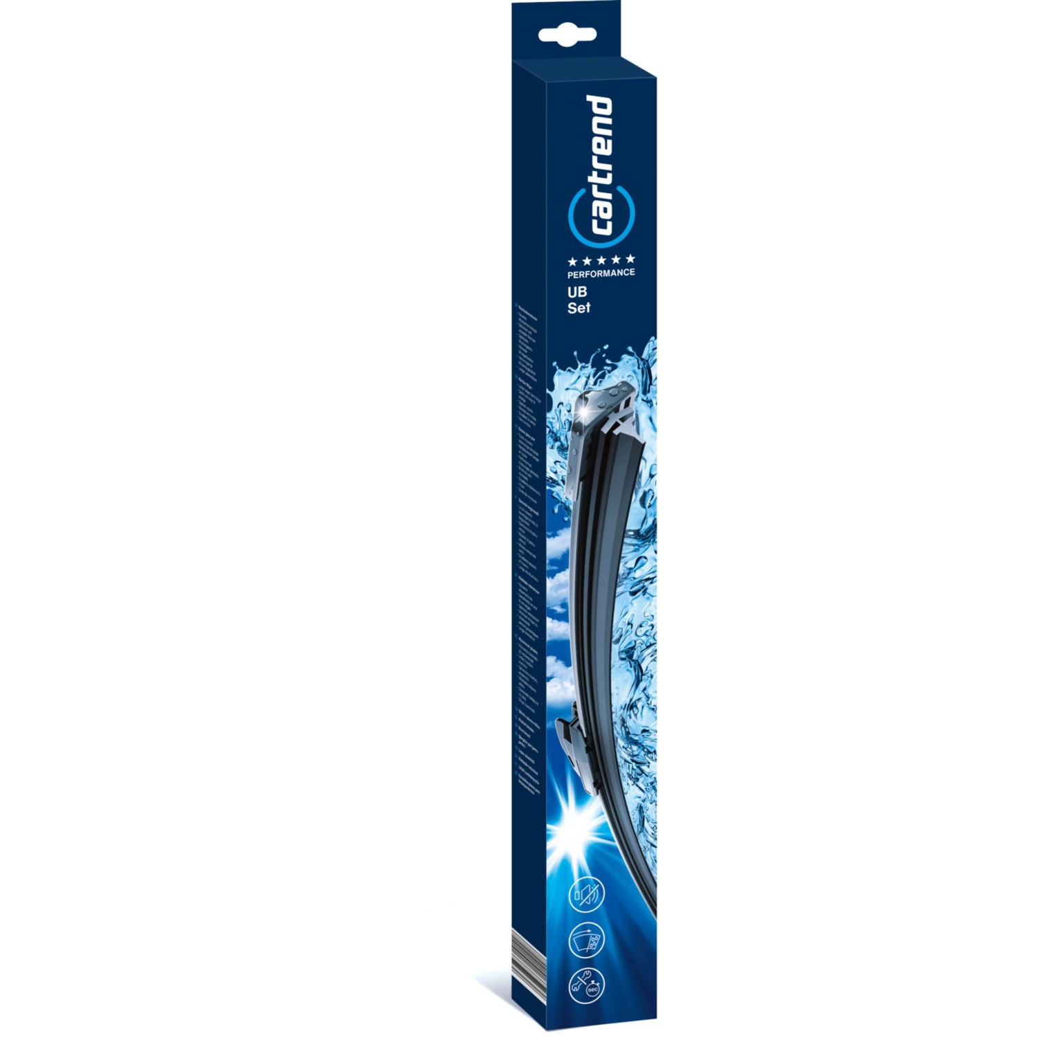 Cartrend Flachbalken-Scheibenwischer UB3 475/475 im Karton.