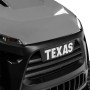 Detailaufnahme des Texas Benzin-Rasentraktor Premium TTS98: Frontansicht mit Kühlergrill.