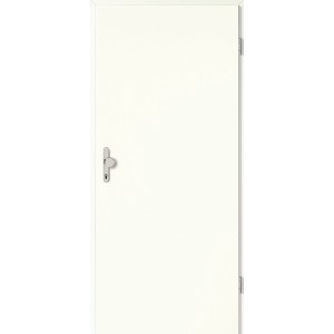 Wohnungsabschlusstür, CPL Weiss, 3-fach Verriegelung, DIN Rechts, Sicherheitstür
