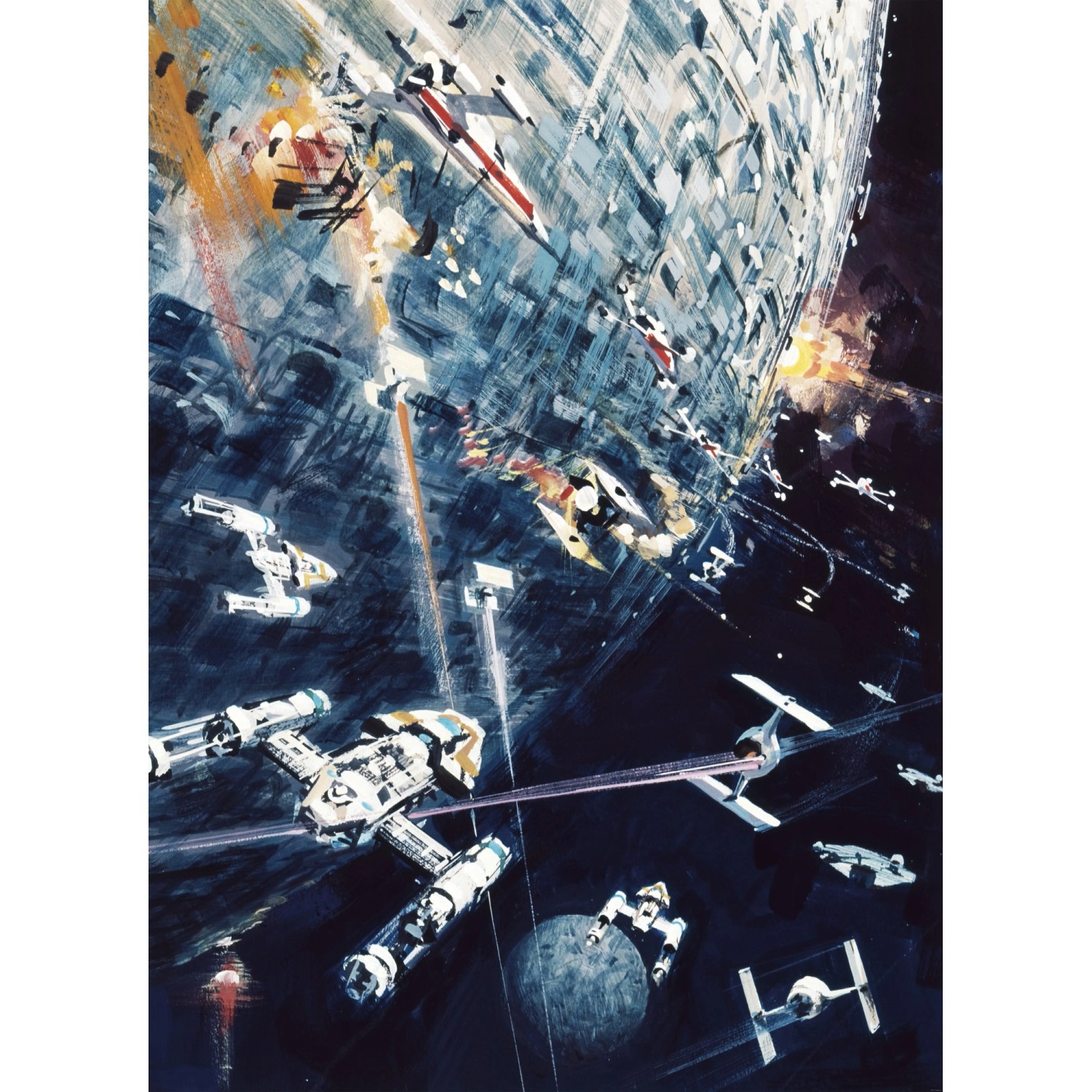 Komar Fototapete Vlies Star Wars Classic Dogfight  200 x 275 cm