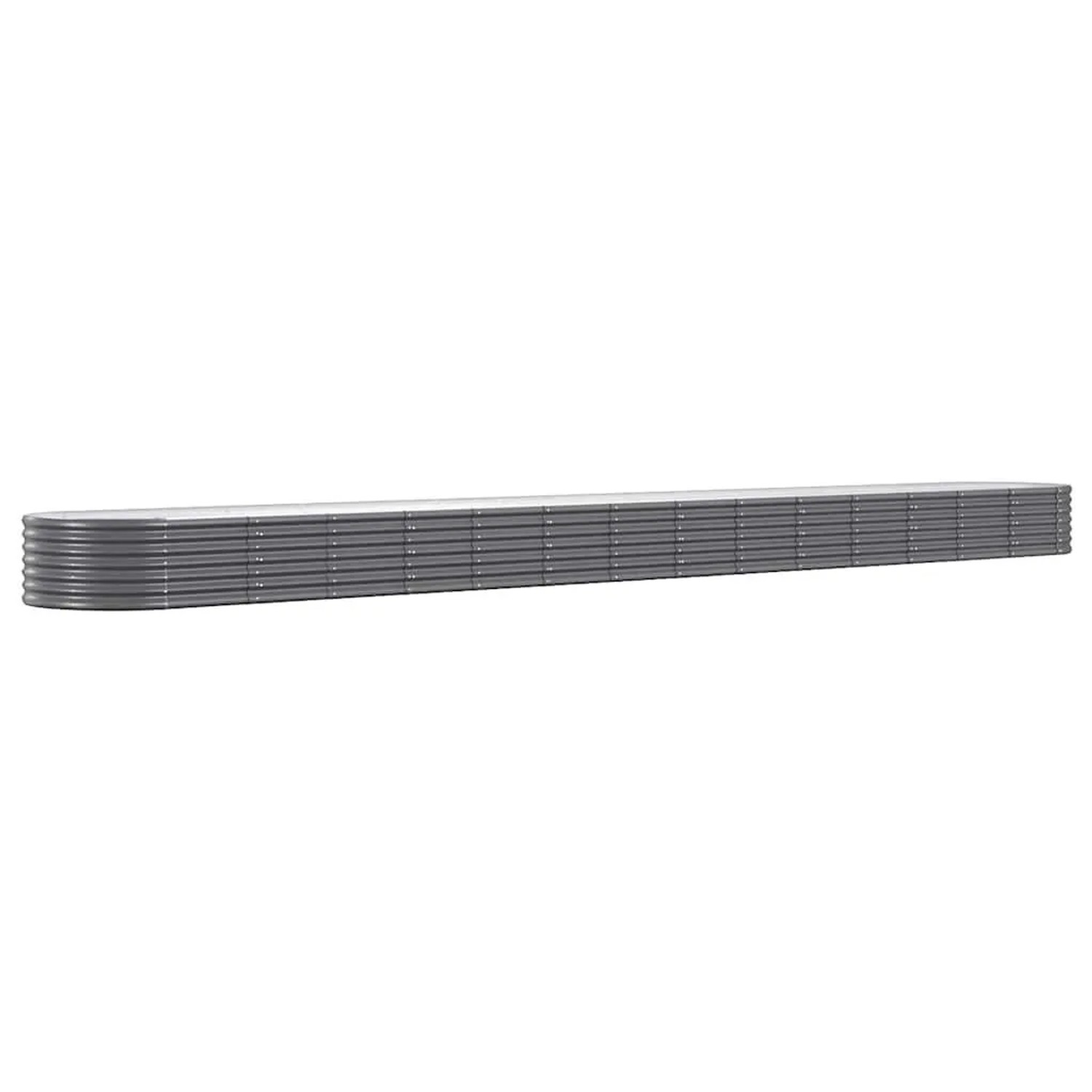 Furnicato Hochbeet Verzinkter Stahl 620x80x36 Cm Anthrazit