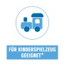 Symbol: Buntlack ist geeignet für Kinderspielzeug.