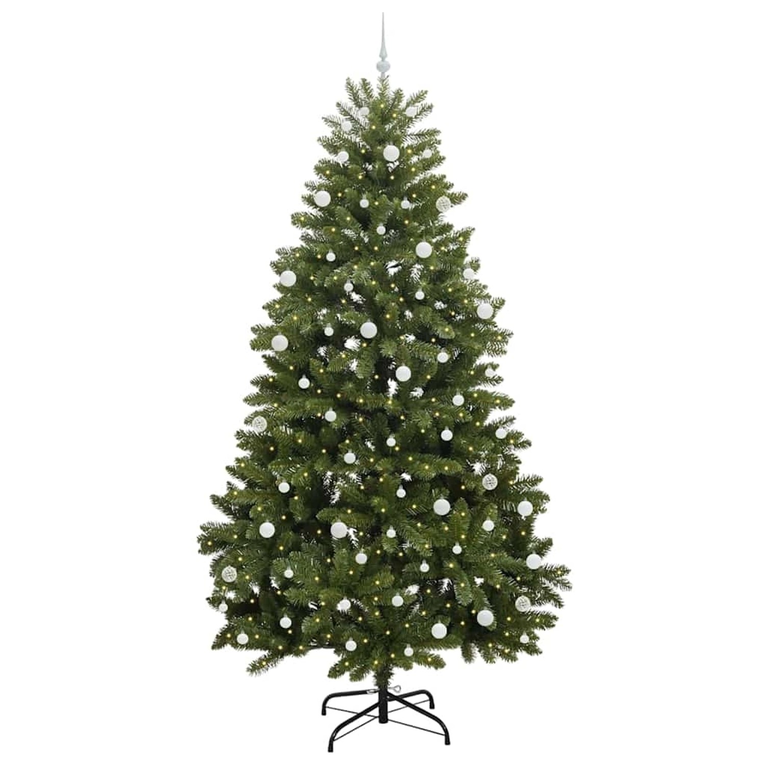 Thumbnail - vidaXL Künstlicher Weihnachtsbaum Grün 270 cm PVC und Metall 3395715
