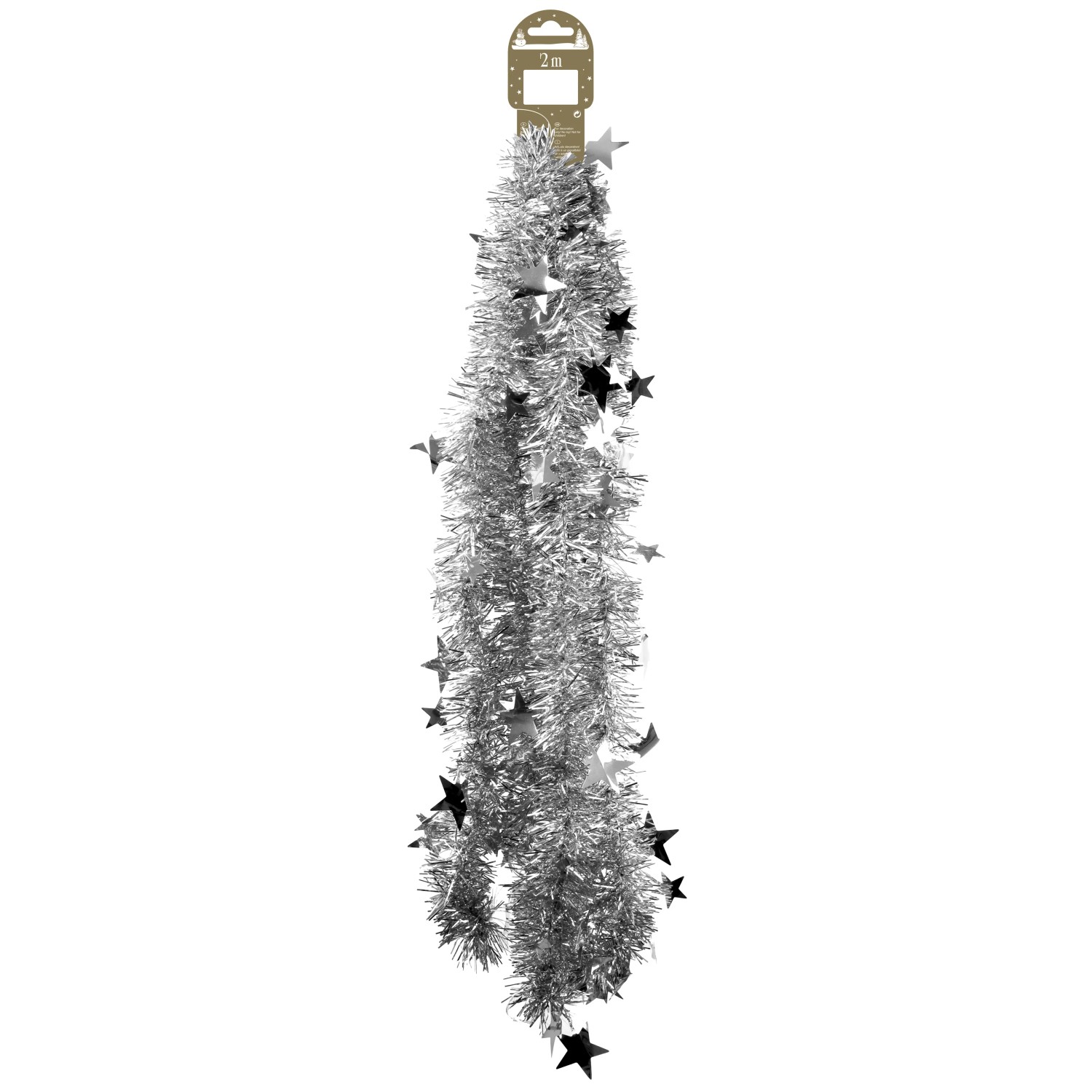 Sternengilande Silber 200 cm