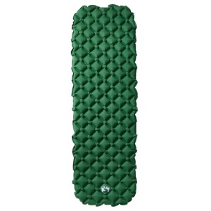 vidaXL Aufblasbare Isomatte Grün 190x58x6 cm 4007116