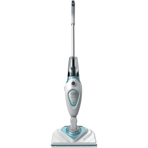 Black+Decker 2in1 Dampfbesen FSM1616, 1600 W, mit Pads. Dampfreiniger für hygienische Sauberkeit.