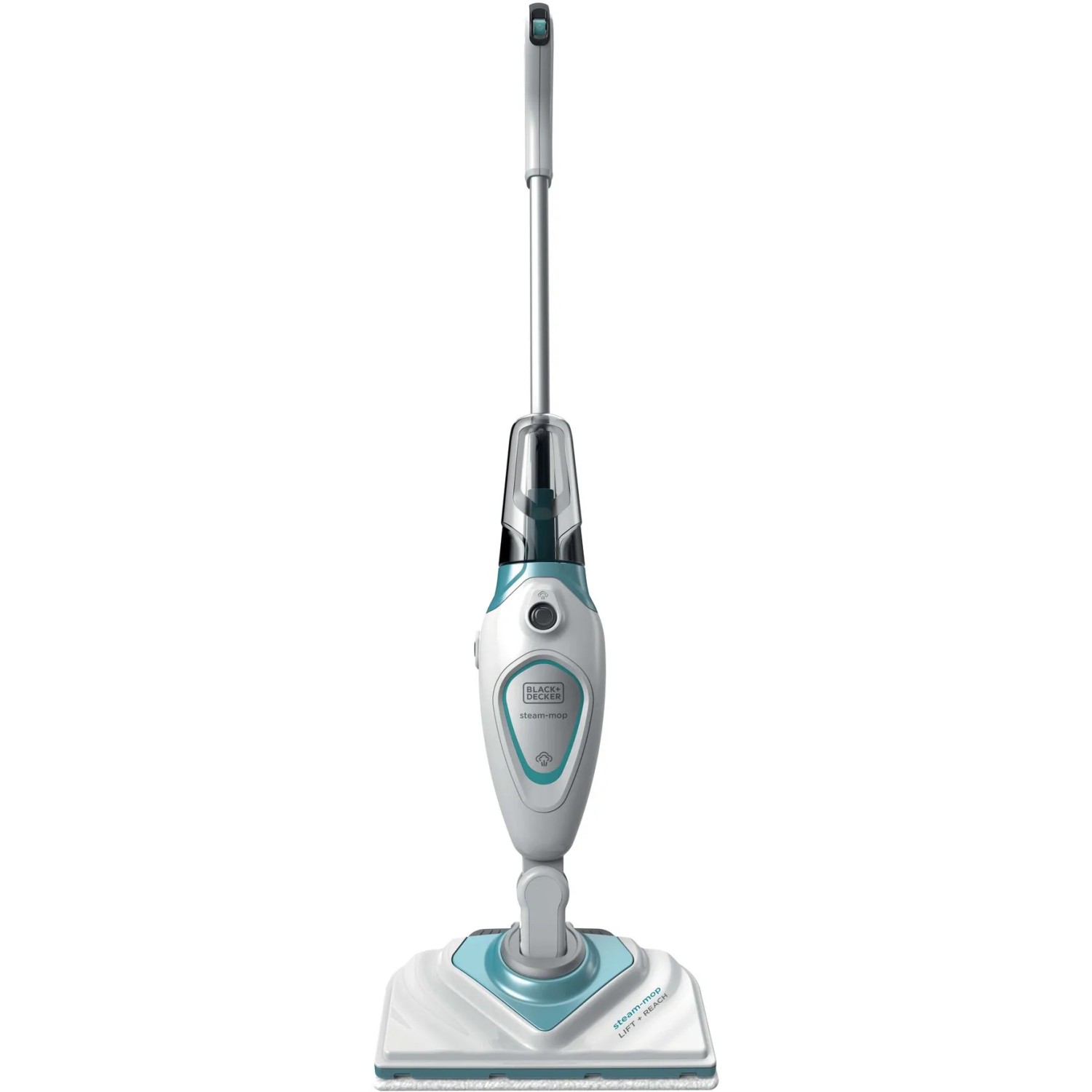 Produktbild von Kärcher Dampfreiniger BLACK+DECKER 1.300W Dampfbesen Steam Mop (Dampfreiniger Für Hygienische, Gründliche Sauberkeit, Abnehmbarer Stiel