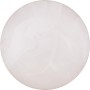 Runde, alabasterfarbene Reality LED-Deckenleuchte Umbria, 28cm Durchmesser.