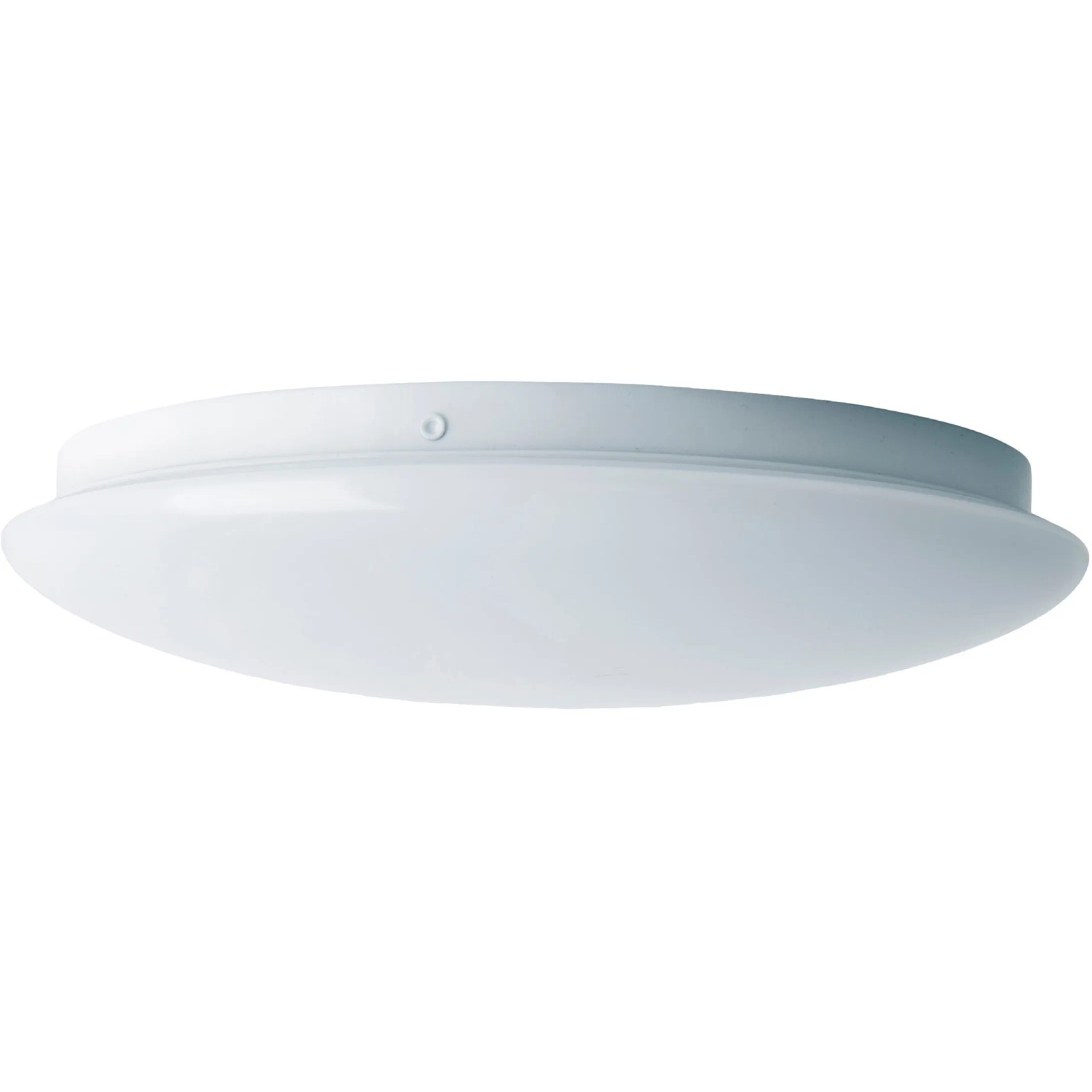 Weiße LED-Deckenleuchte Mesa von Näve mit Bewegungsmelder.