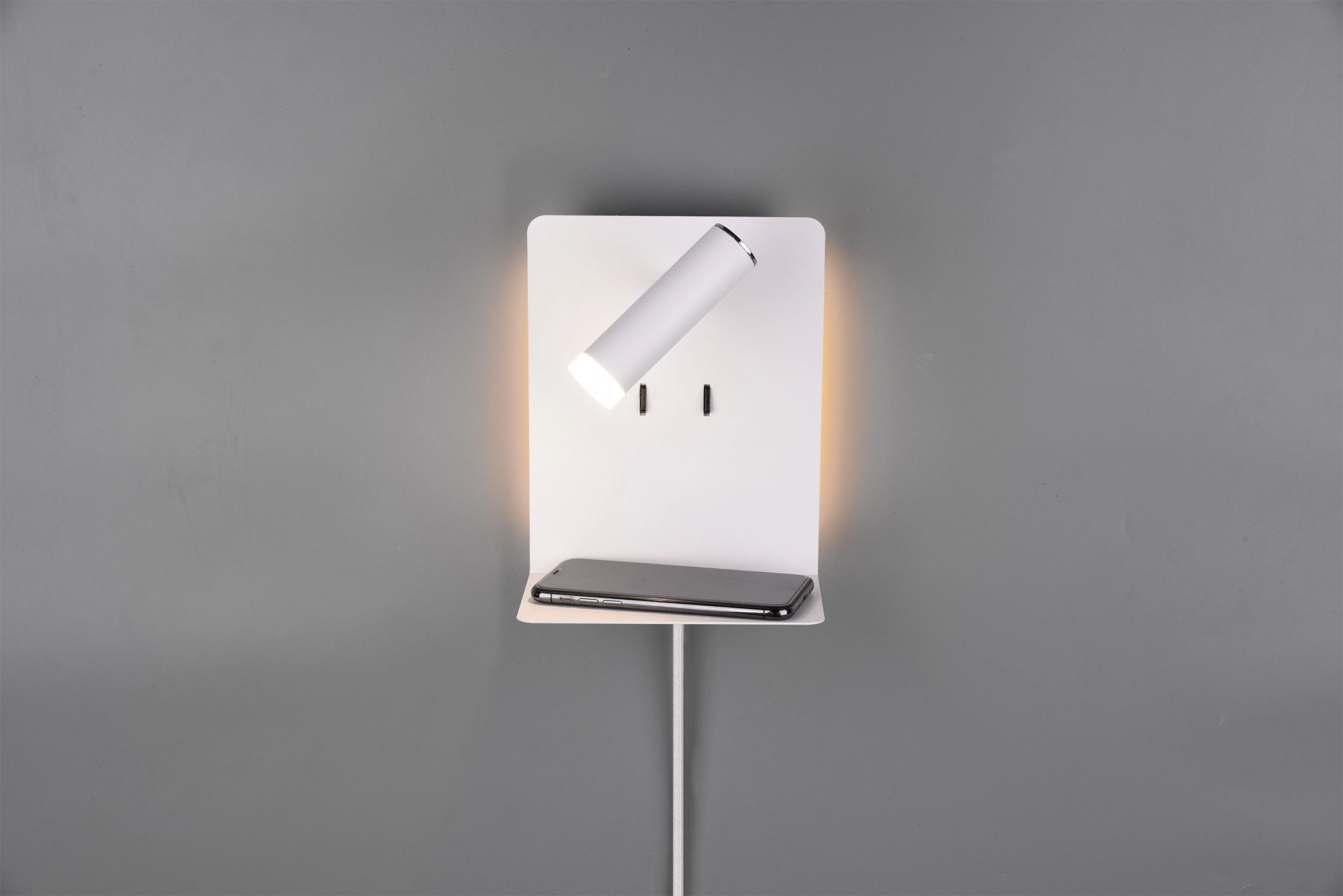 Trio Weiß OBI bei LED-Wandleuchte Metall Element Matt kaufen