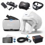 Dräger X-plore 8500 Atemschutz Starterpaket: weiße Haube, Gebläse, Filter, Akku, Ladegerät, Gürtel.