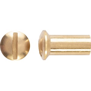 Hülsenmutter M4 x 14 mm Kupfer 8 Stück