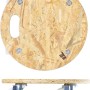 Wagner Transporthilfe mit OSB-Platte, Ø 380 mm, Tragkraft 250 kg, mit Rollen und Tragegriff.