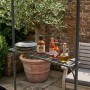 Relaxdays Grillpavillon Stahl Anthrazit Wasserabweisend Pulverbeschichtet mit Seitenablagen 230 cm x 210 cm x 116 cm_5