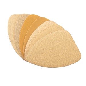 STAHLWERK Schleifblock mit Klett-Schleifmittel, verschiedene Körnungen (P80-P320), 98x140mm.