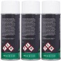 Drei KOKA Zink-Alu Sprays, mattsilber, 400 ml, als Rostschutzgrund für Metalloberflächen.