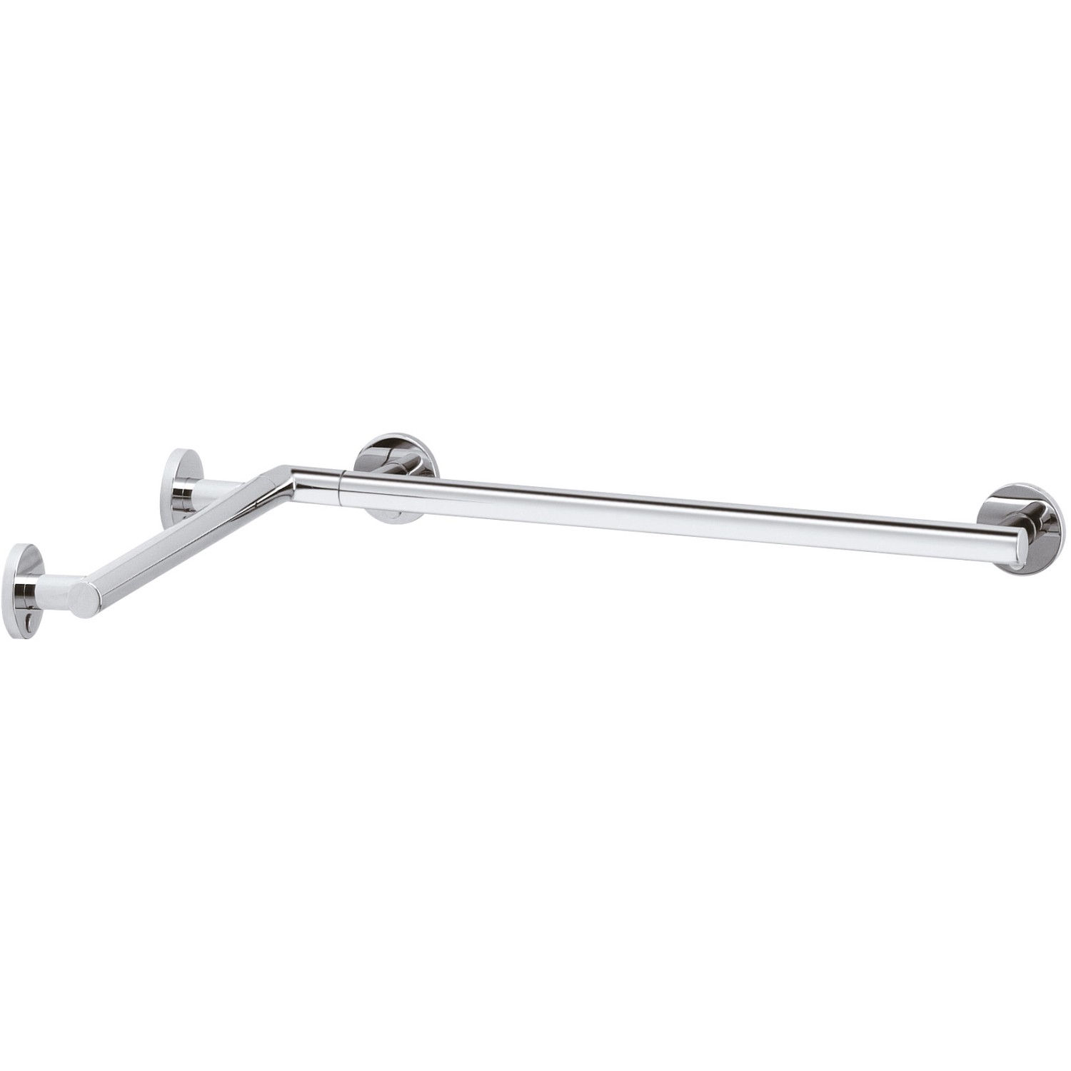 Keuco Handlauf Plan Care 34911 Silber eloxiert 797/797 mm