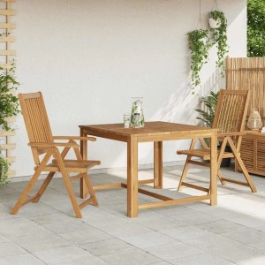 vidaXL Gartenstühle 2 Stk Klappbar Akazie Massivholz Braun 41820