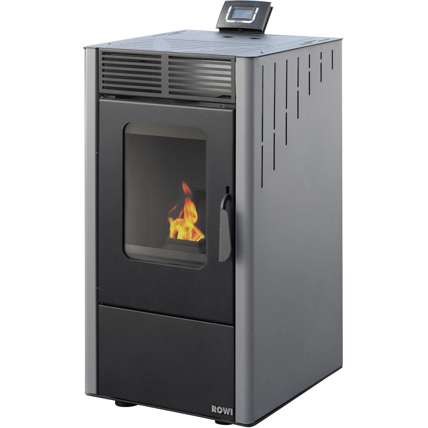 ROWI Pelletofen COMODO, 6 kW, Zeitbrand, 340 W, 230 V