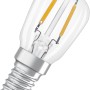Osram LED-Lampe E14, klare T-Form, 2,2W, warmweißes Licht. Kompakte Bauform.