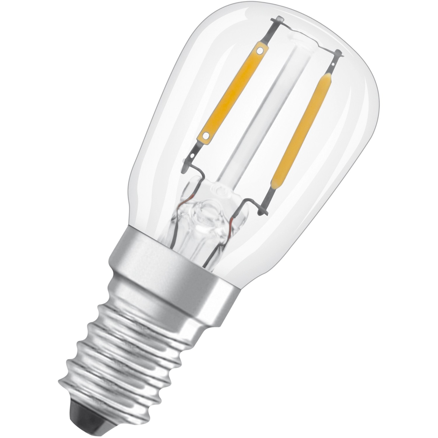 Osram LED-Lampe Classic E14 T-Form Klar 2,2W 110 lm Warmweiß 6,3 x 2,6 cm(H x Ø)