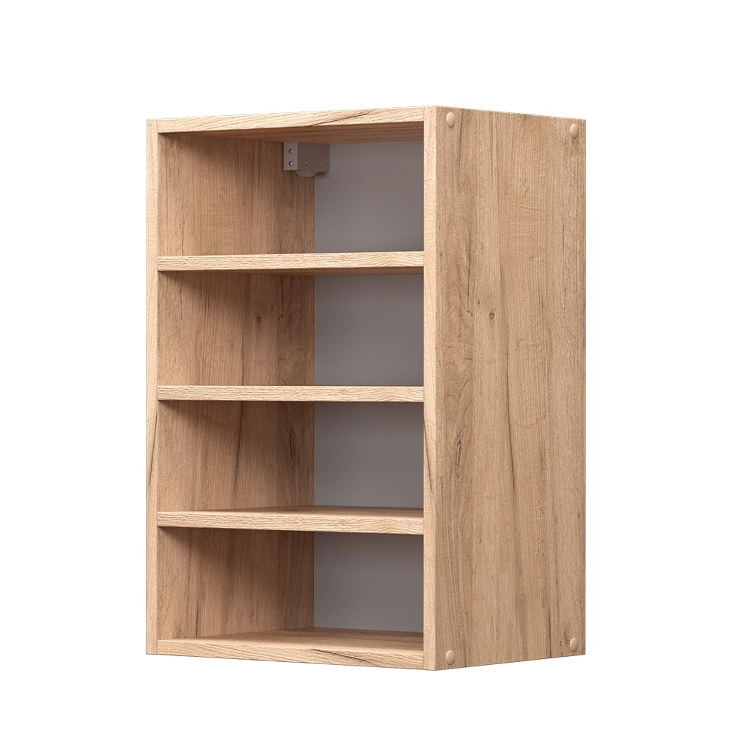 Vicco Hängeschrank R-Line, offener Küchenschrank in Goldkraft Eiche, 40 cm breit.